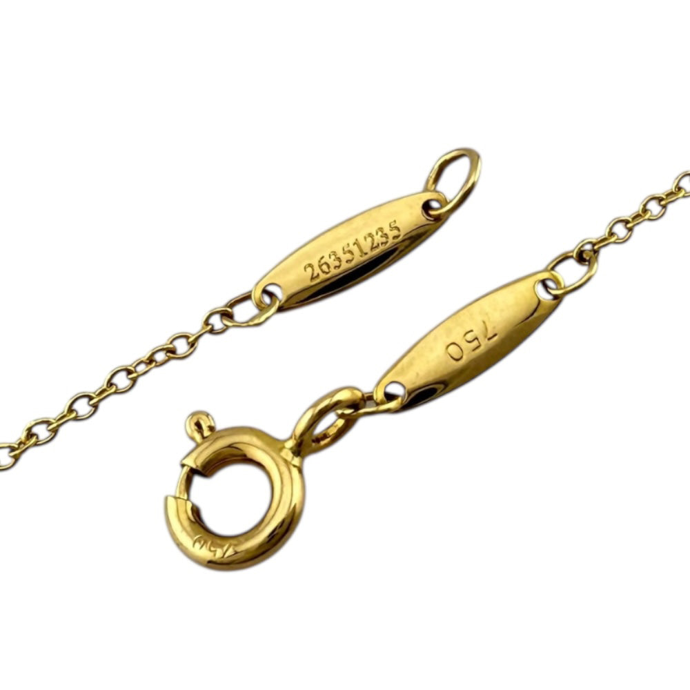 TIFFANY&Co. ティファニー バイザヤード 0.28ct ネックレス 18金 K18