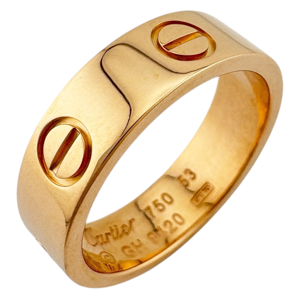 CARTIER カルティエ ラブ リング 指輪 13号 18金 K18ピンクゴールド