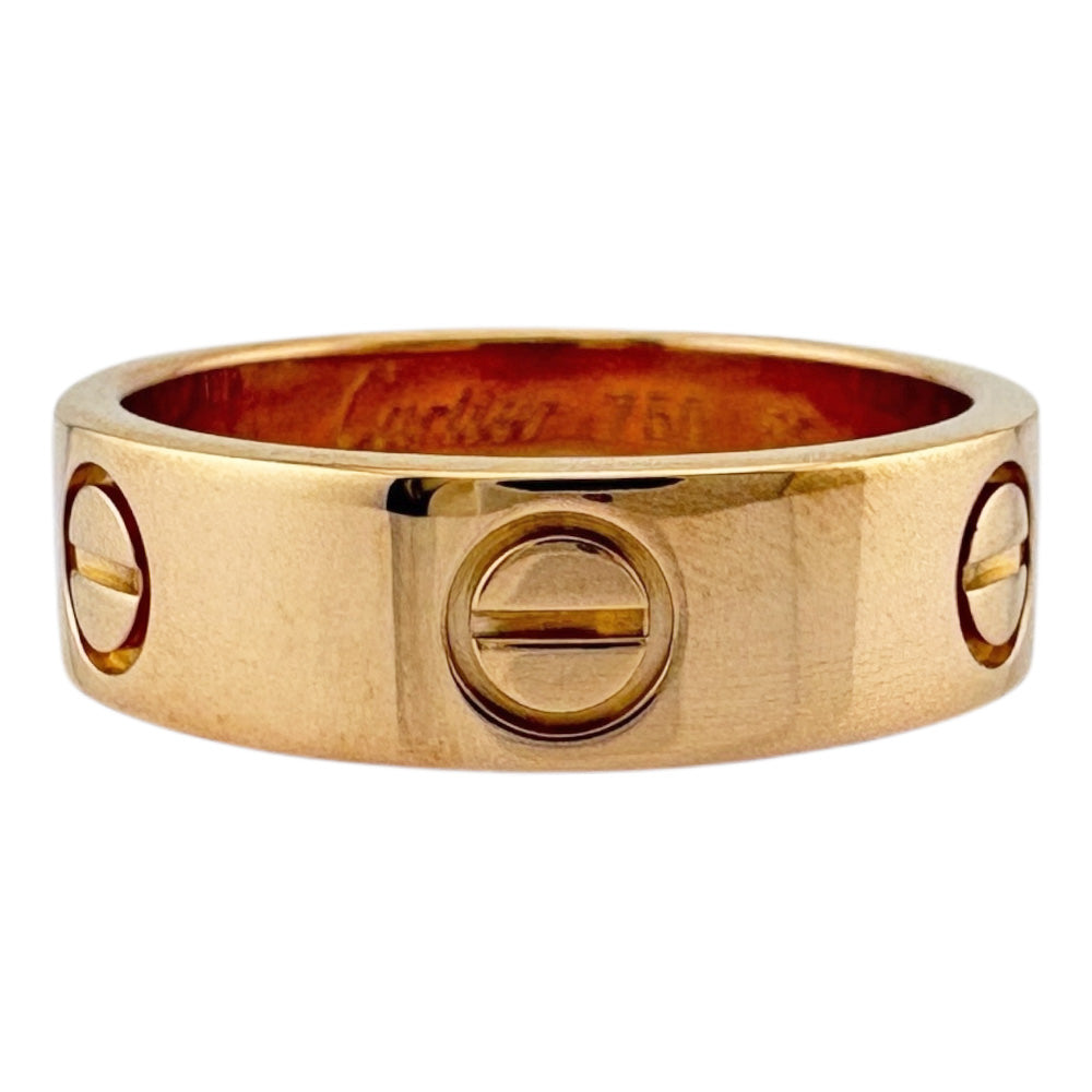 CARTIER カルティエ ラブ リング 指輪 13号 18金 K18ピンクゴールド