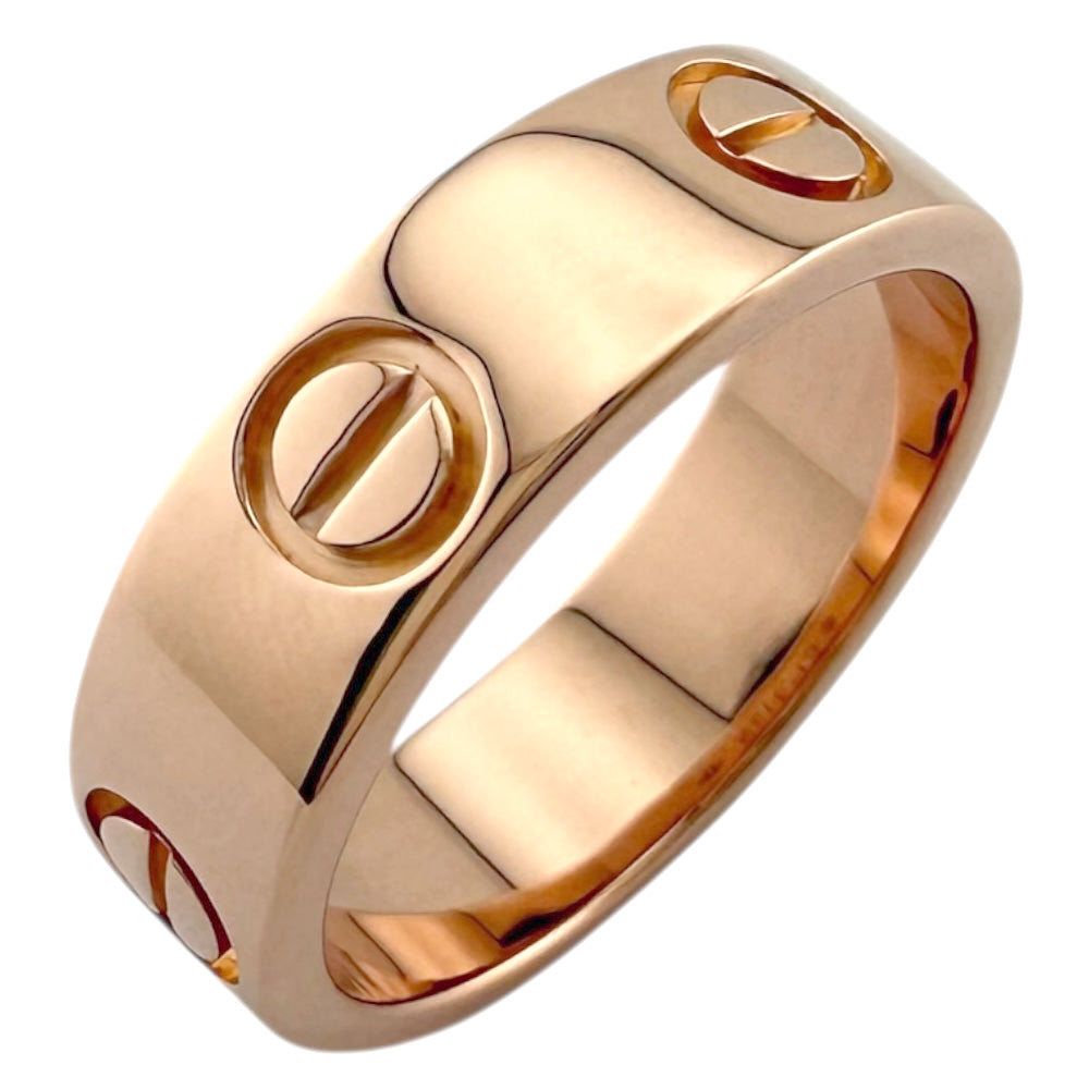 CARTIER カルティエ ラブ リング 指輪 10号 18金 K18ピンクゴールド