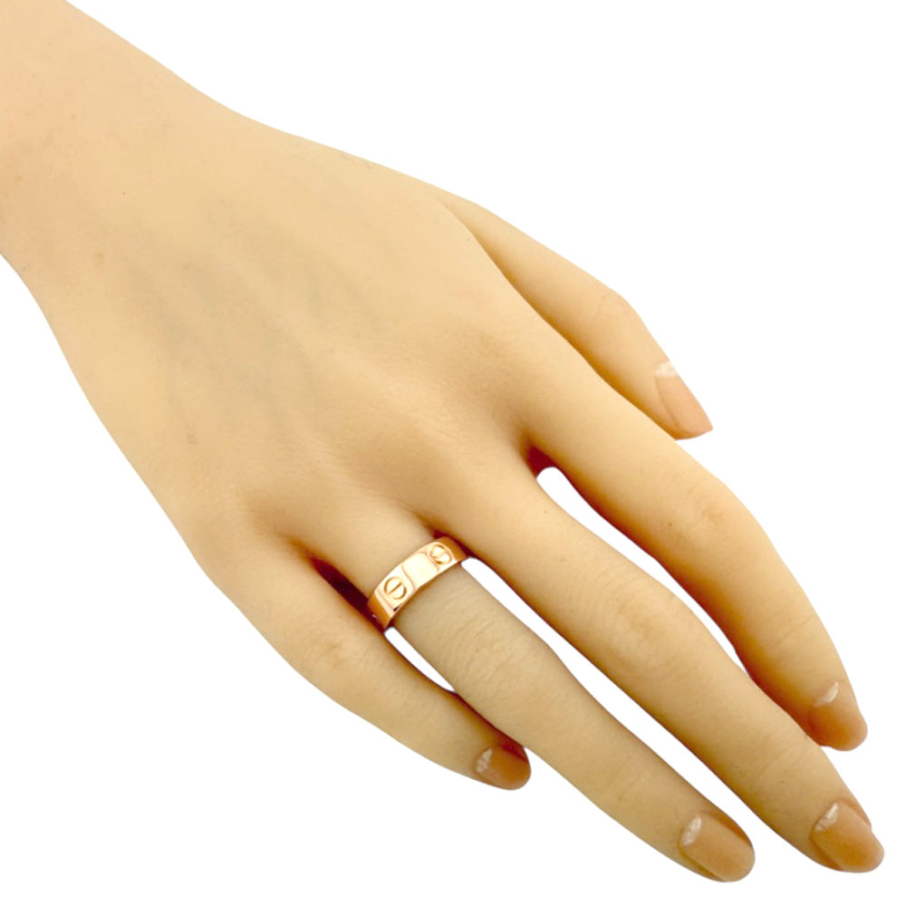 CARTIER カルティエ ラブ リング 指輪 10号 18金 K18ピンクゴールド