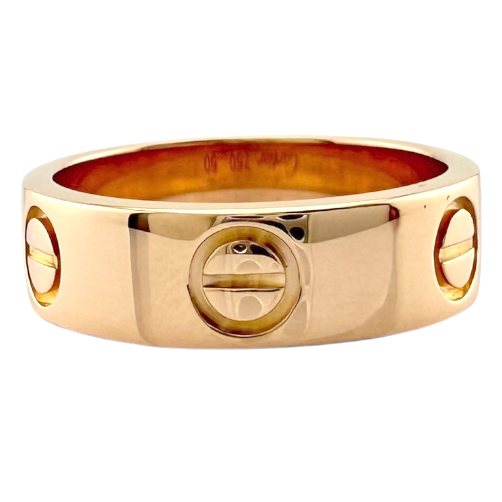 CARTIER カルティエ ラブ リング 指輪 10号 18金 K18ピンクゴールド
