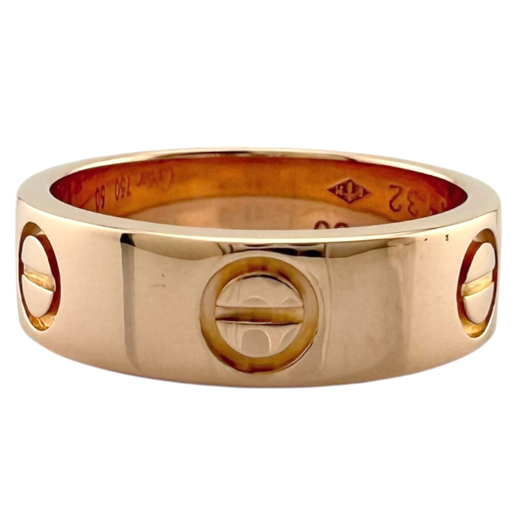 CARTIER カルティエ ラブ リング 指輪 10号 18金 K18ピンクゴールド