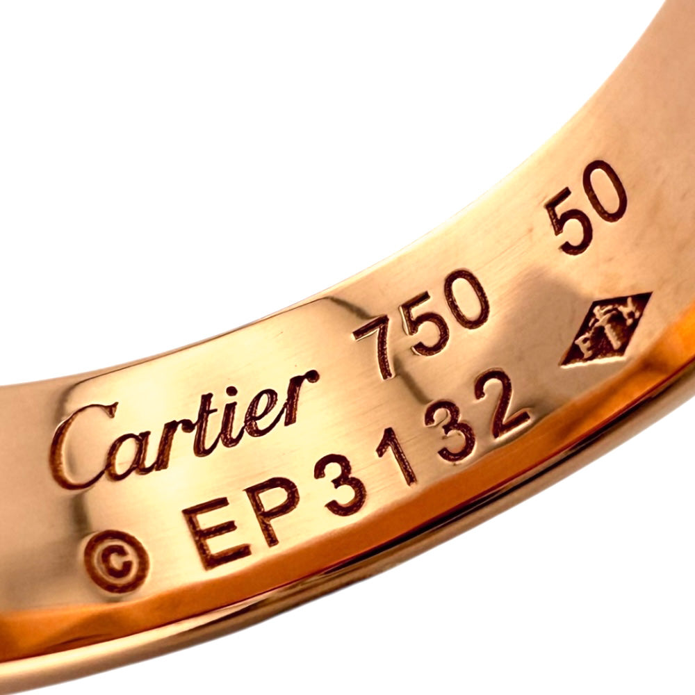 CARTIER カルティエ ラブ リング 指輪 10号 18金 K18ピンクゴールド