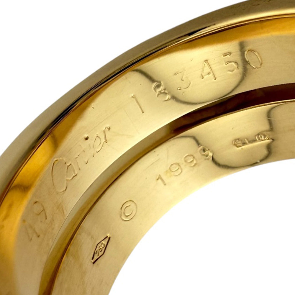 CARTIER カルティエ パリ リング 指輪 9.5号 18金 K18イエローゴールド