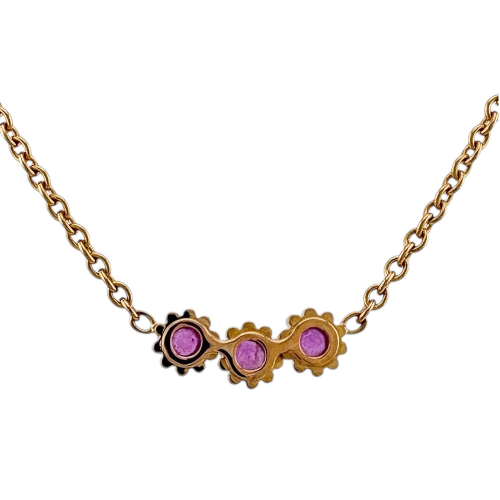 Christian Dior クリスチャンディオール ミミローズ ネックレス 18金