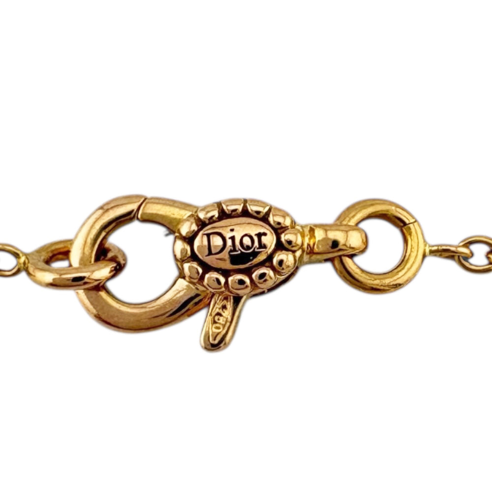 Christian Dior クリスチャンディオール ミミローズ ネックレス 18金