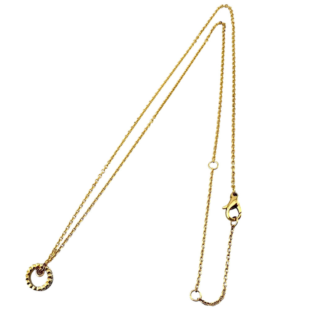 Boucheron Quatre Radiant Diamond Mini Necklace 18K K18 Yellow Gold