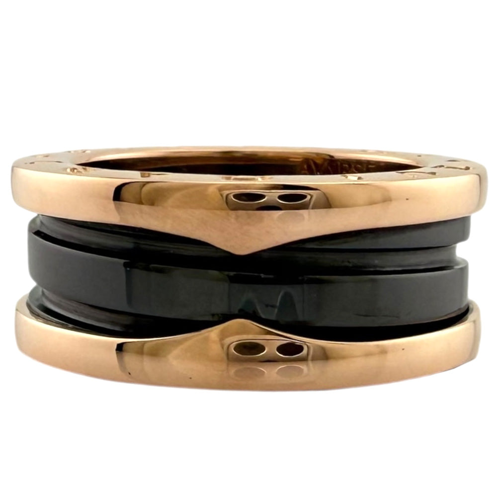 BVLGARI ブルガリ B-zero.1 ビーゼロワン 2バンド ブラックセラミック