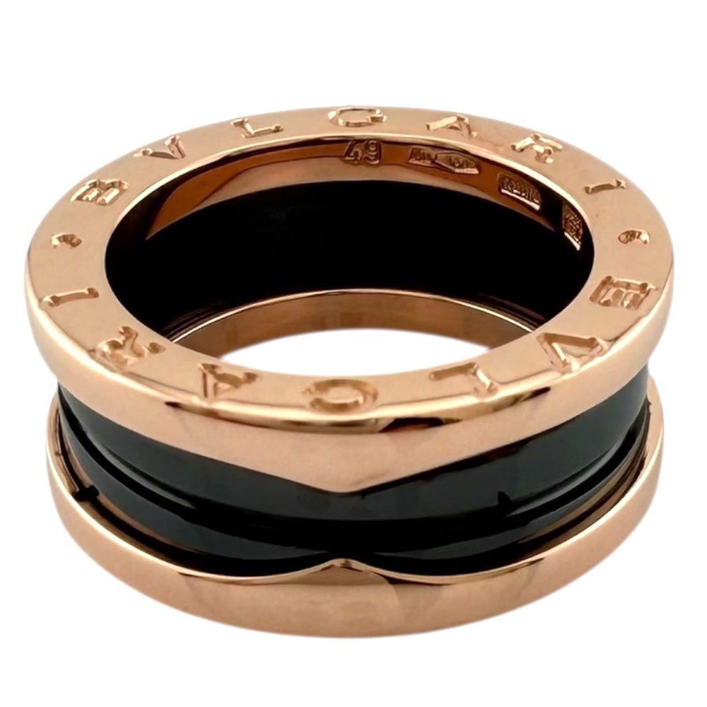 BVLGARI ブルガリ B-zero.1 ビーゼロワン 2バンド ブラックセラミック