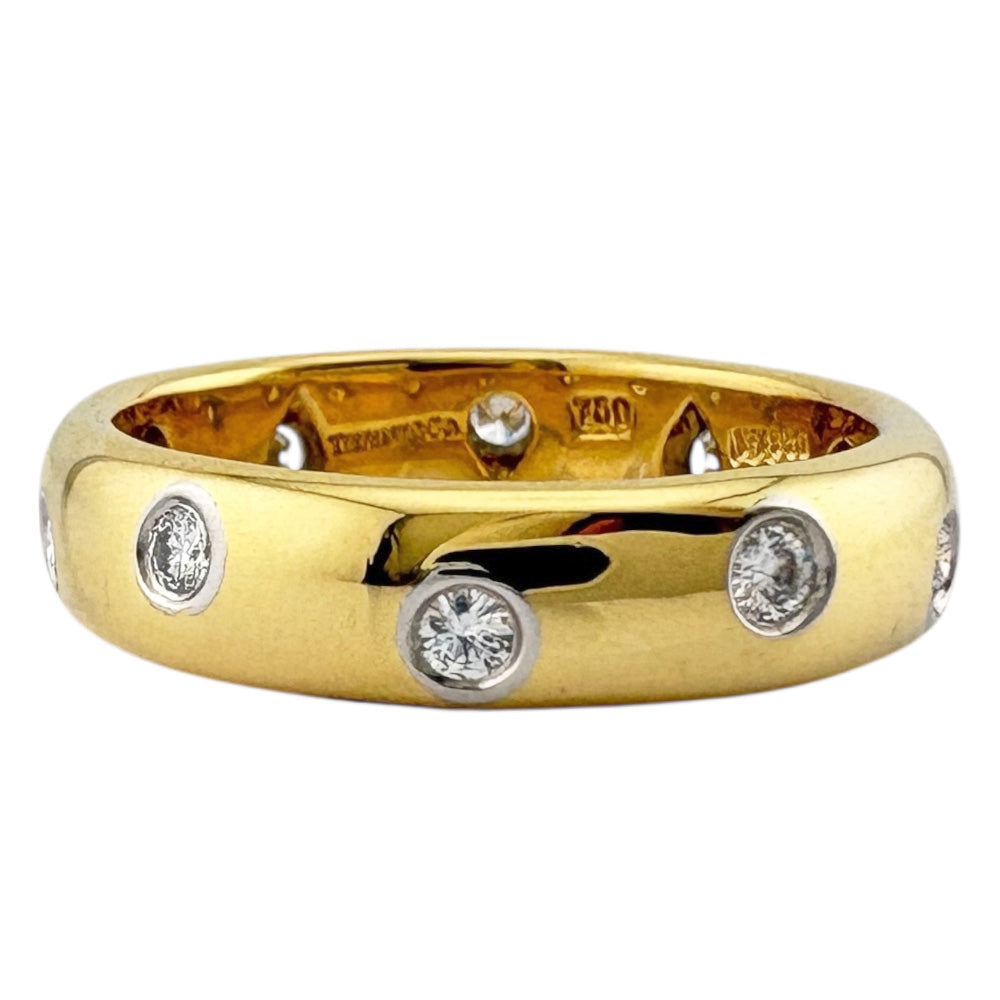 TIFFANY&Co. ティファニー ドッツ リング 指輪 10号 18金 K18イエロー