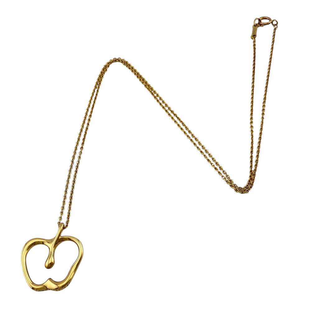 TIFFANY&Co. ティファニー アップル ネックレス 18金 K18イエロー