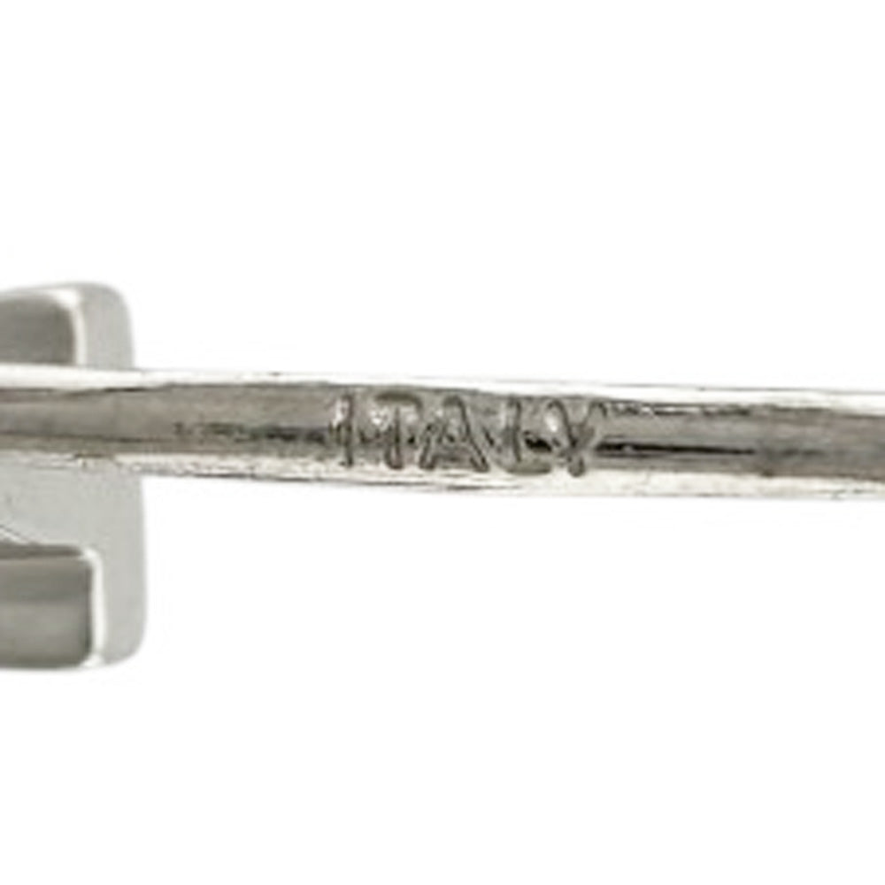 TIFFANY&Co. ティファニー Tスマイル ピアス 18金 K18ホワイトゴールド