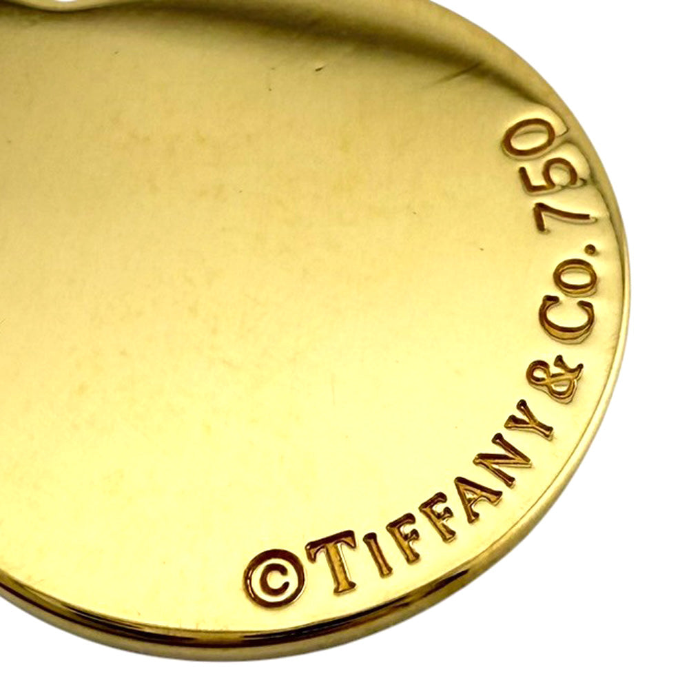 TIFFANY&Co. ティファニー リターントゥ ネックレス 18金 K18イエロー