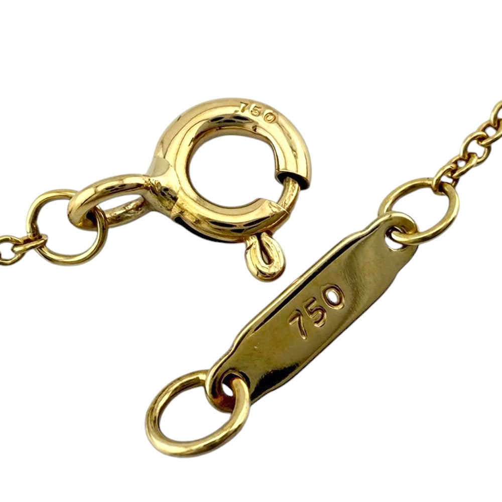 TIFFANY&Co. ティファニー リターントゥ ネックレス 18金 K18イエロー