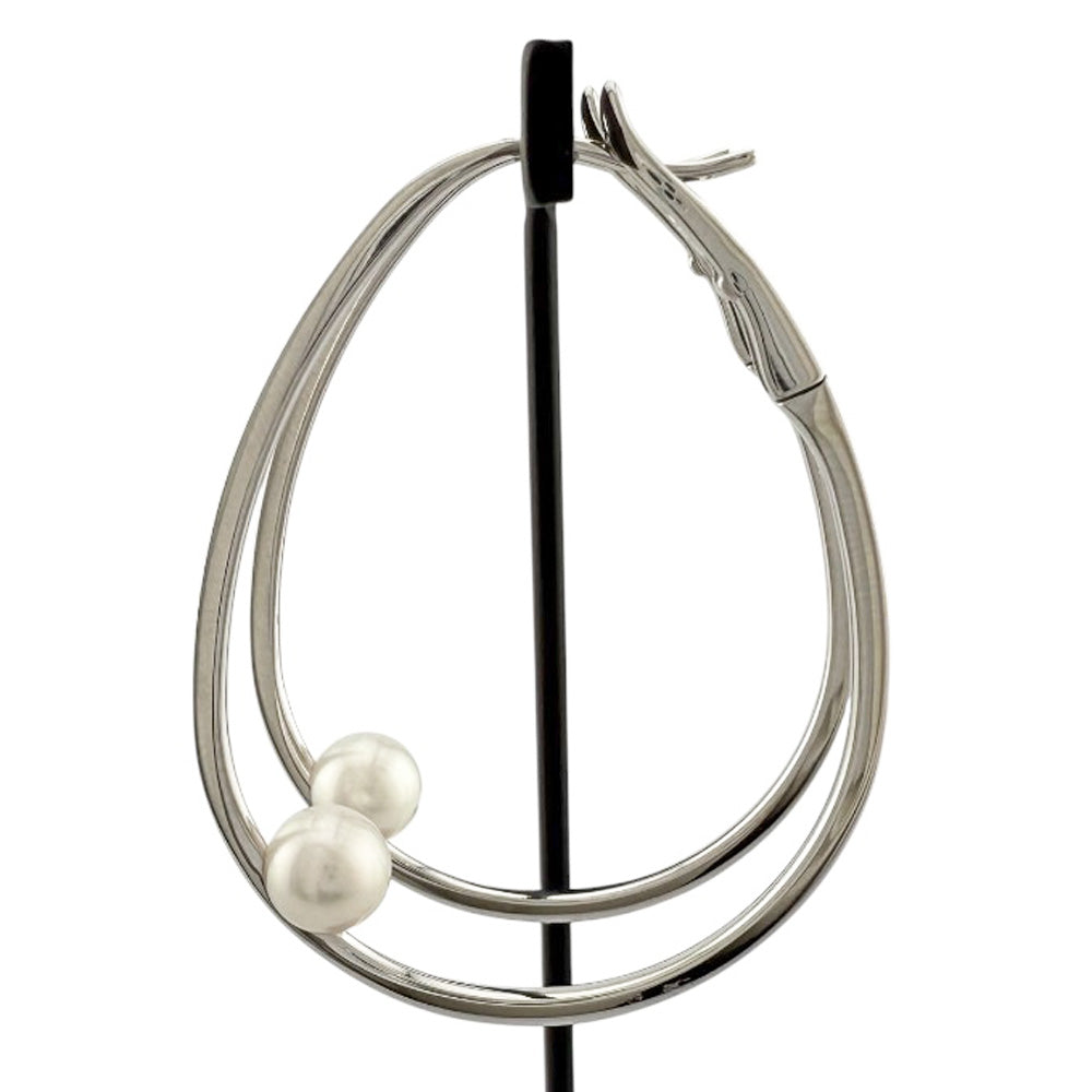 TASAKI タサキ ピアス 18金 K18ホワイトゴールド パール レディース