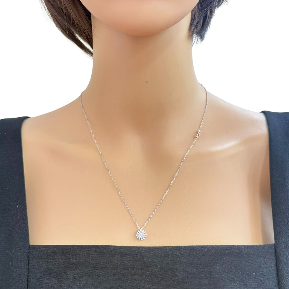 Damiani ダミアーニ マルゲリータ ネックレス 18金 K18ホワイト 