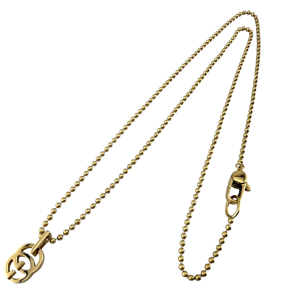 GUCCI グッチ GGランニング ネックレス 18金 K18イエローゴールド