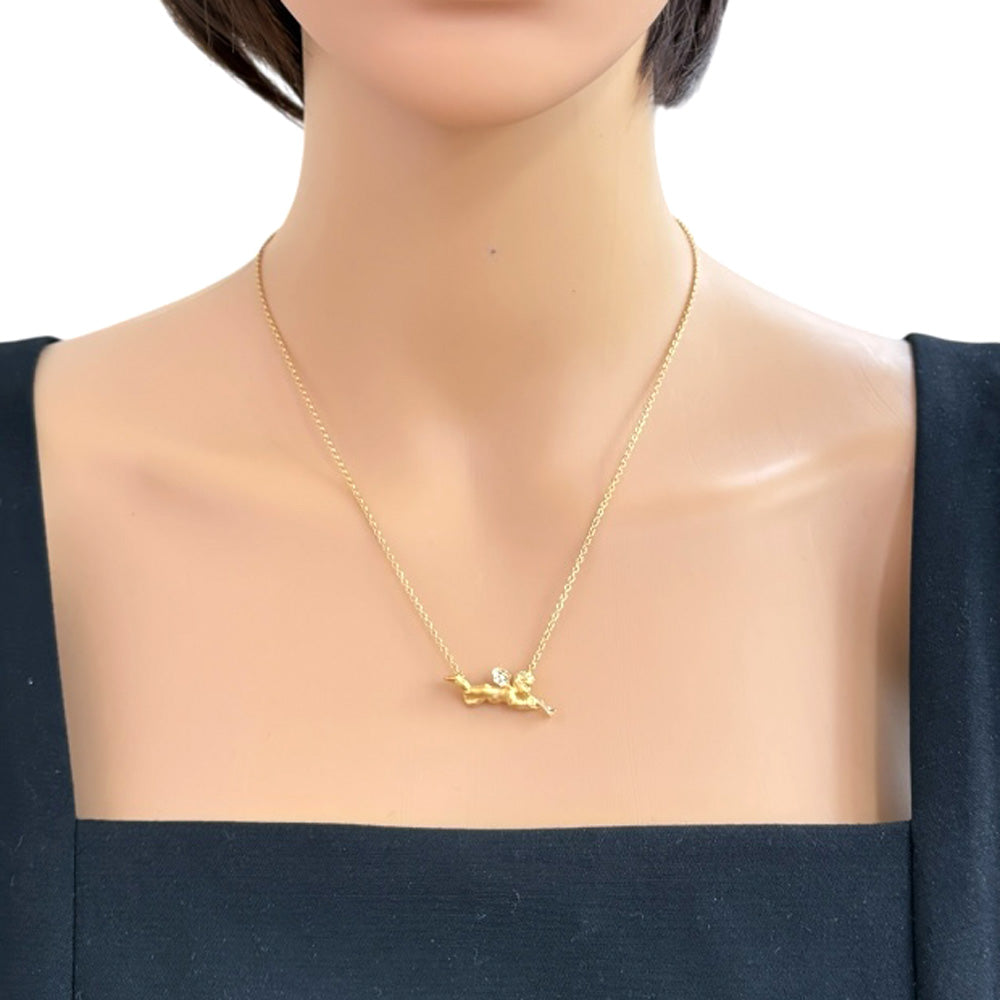 Carrera y Carrera カレライカレラ ネックレス 18金 K18イエロー