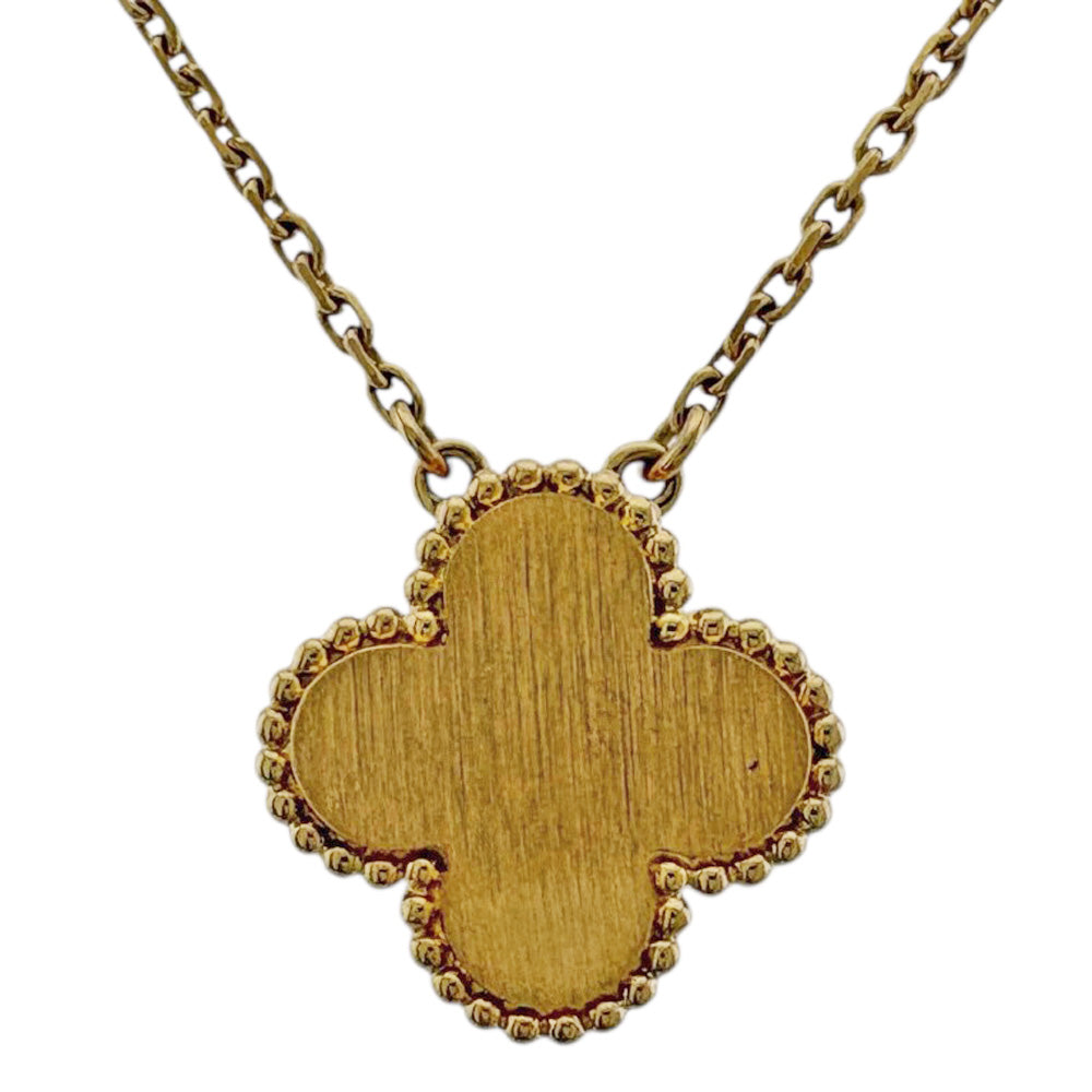 ヴィンテージ アルハンブラ ペンダント 18K イエローゴールド Van Cleef & Arpels ヴァンクリーフ＆アーペル ヴィンテージ
