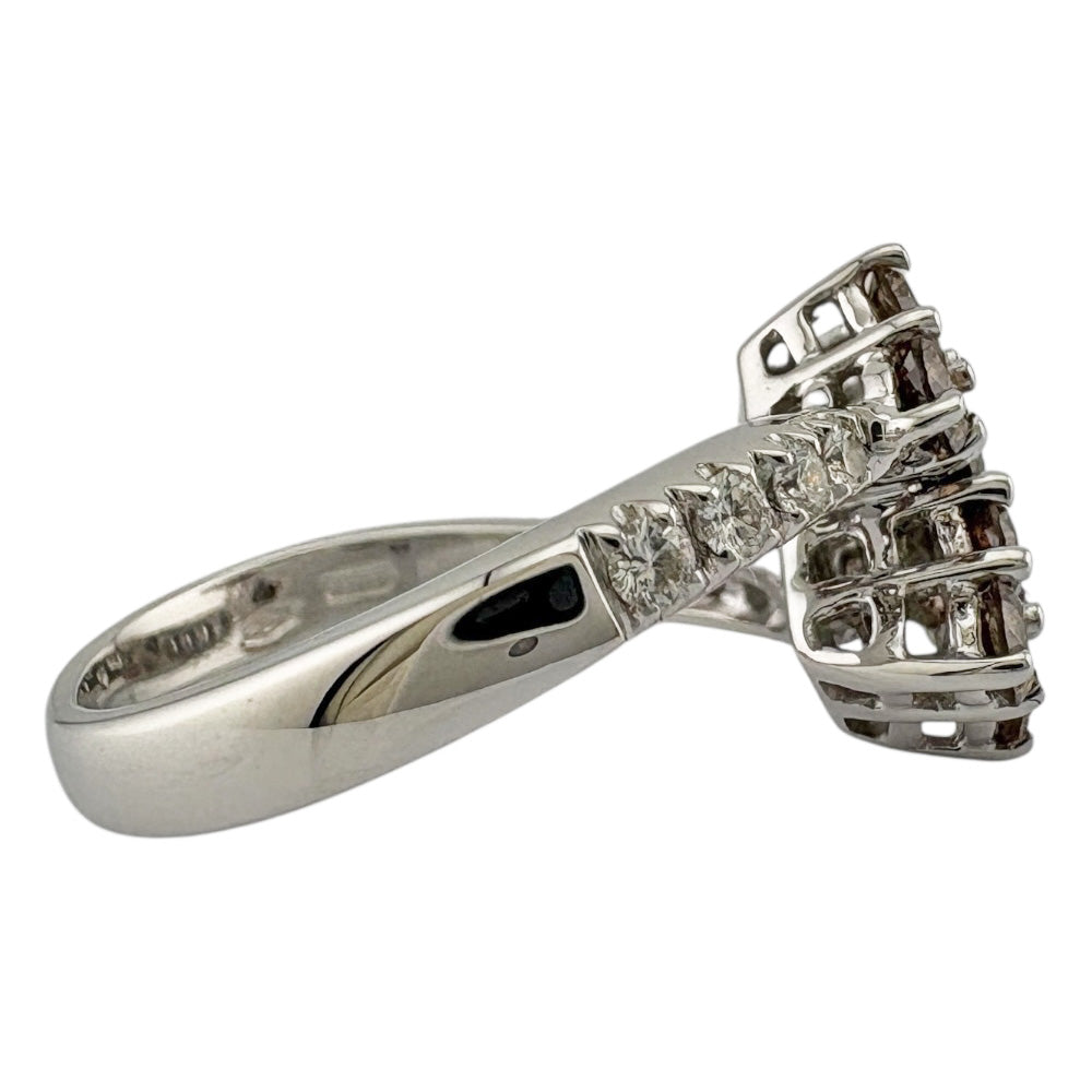 Damiani ダミアーニ リング 指輪 12.5号 18金 K18ホワイトゴールド