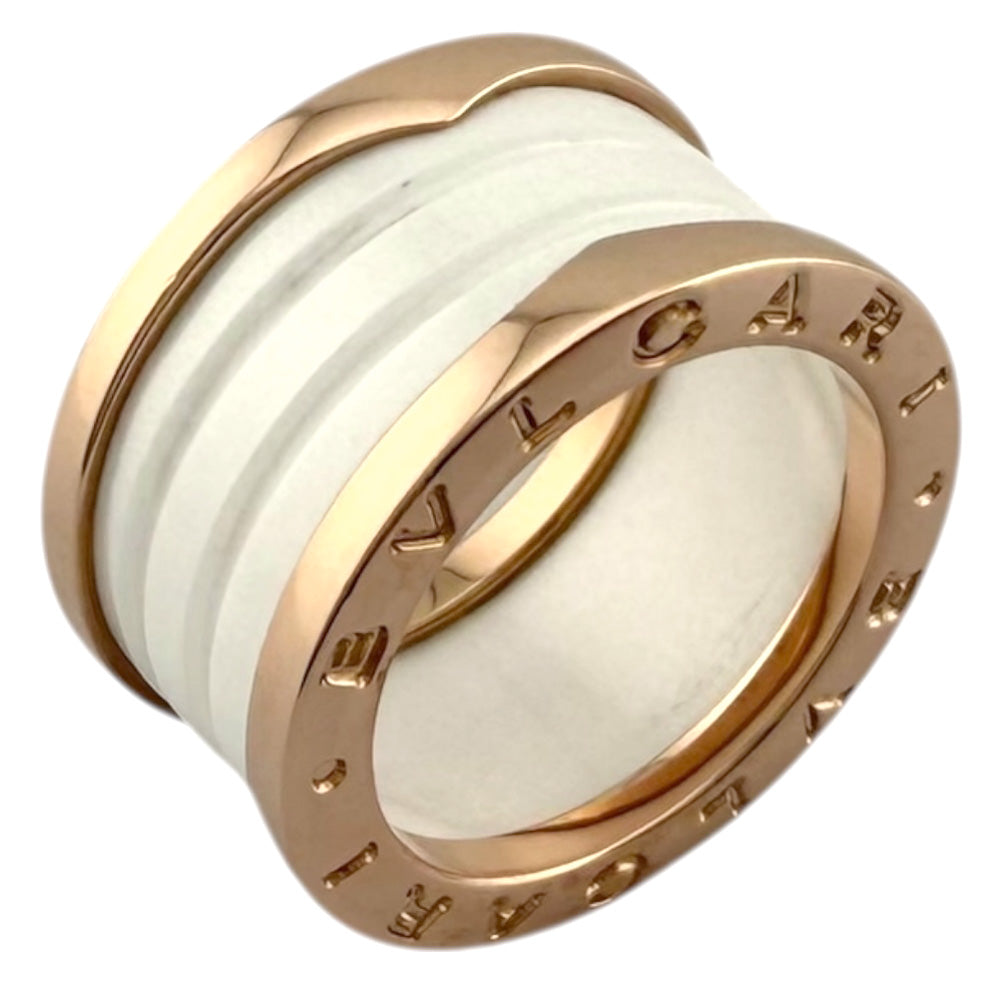 BVLGARI ブルガリ B-zero.1 ビーゼロワン 4バンド ホワイトセラミック