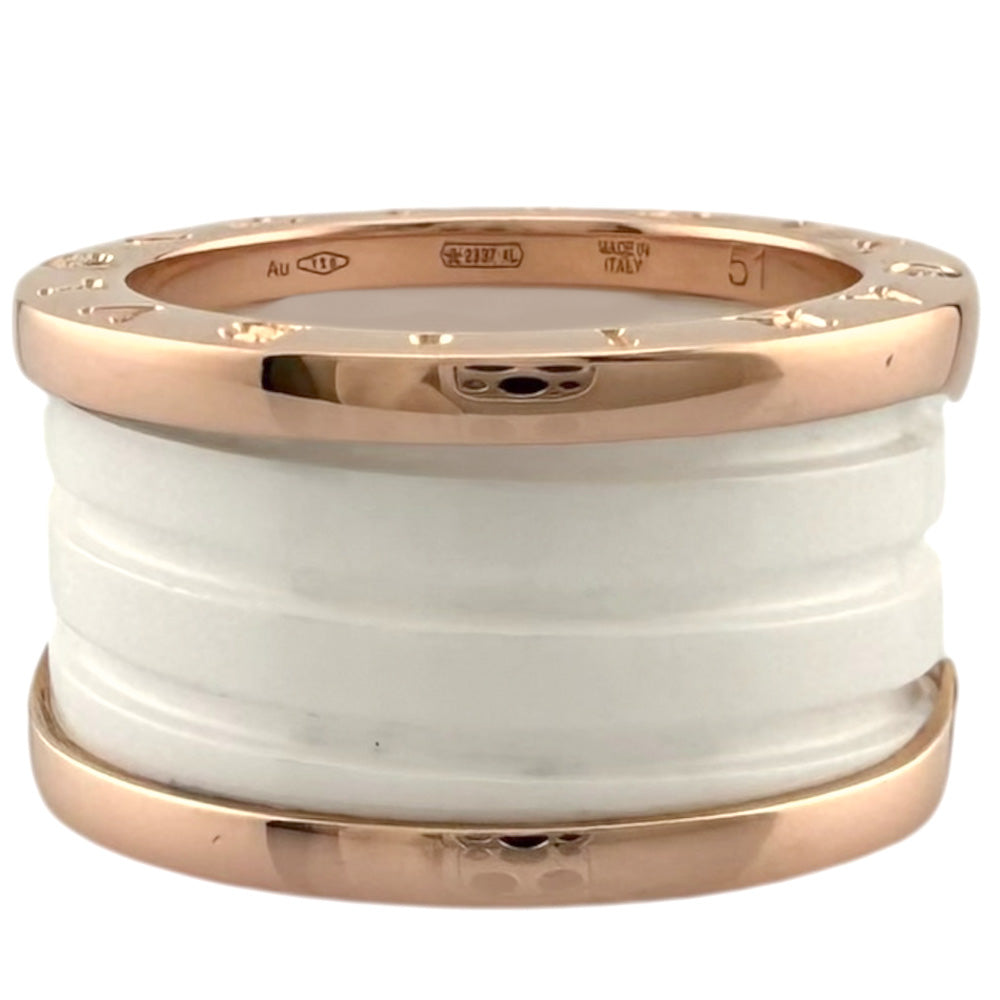 BVLGARI ブルガリ B-zero.1 ビーゼロワン 4バンド ホワイトセラミック
