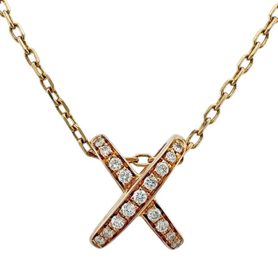 Chaumet ショーメ ジュドゥリアン ネックレス 18金 K18ピンクゴールド