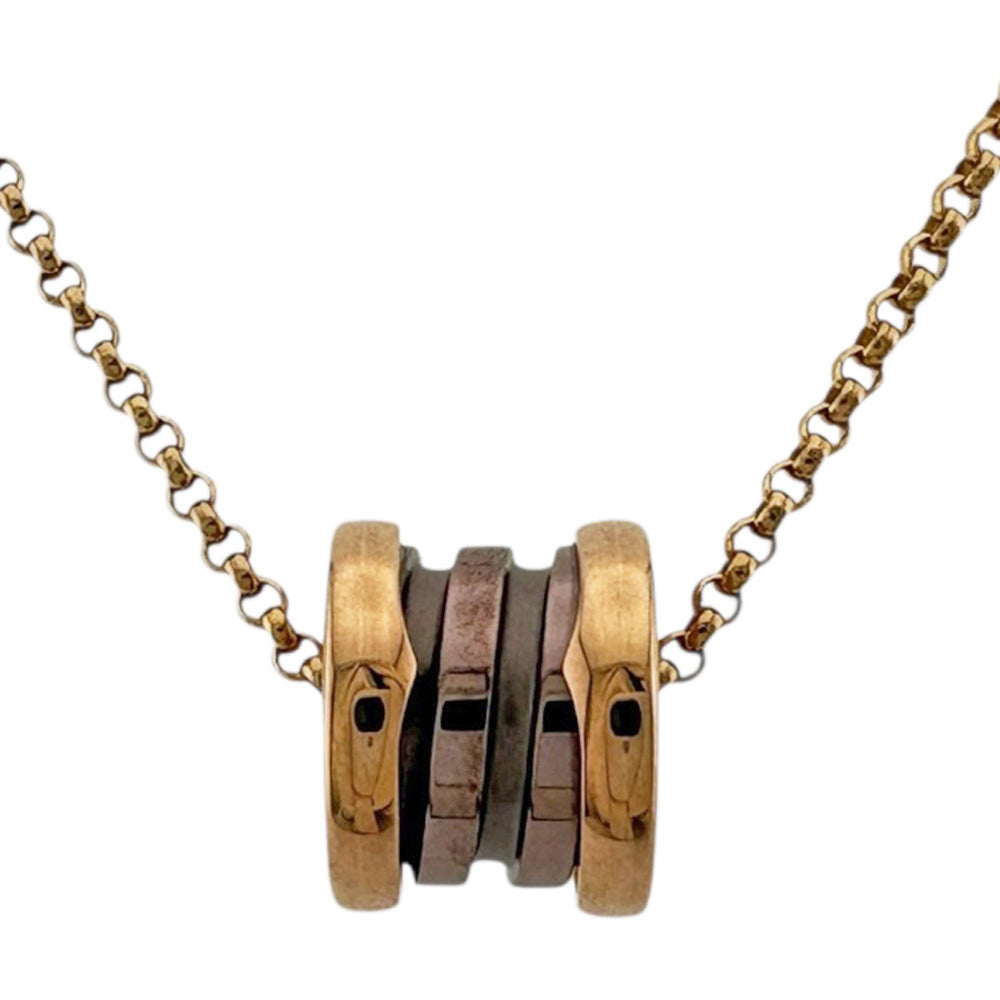 BVLGARI ブルガリ B-zero.1 ビーゼロワン ブロンズメタル ネックレス