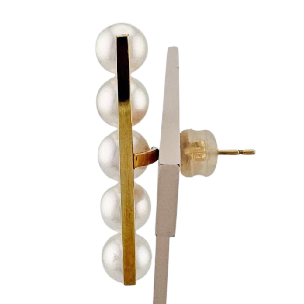 TASAKI タサキ バランスプラス ピアス 18金 K18イエローゴールド