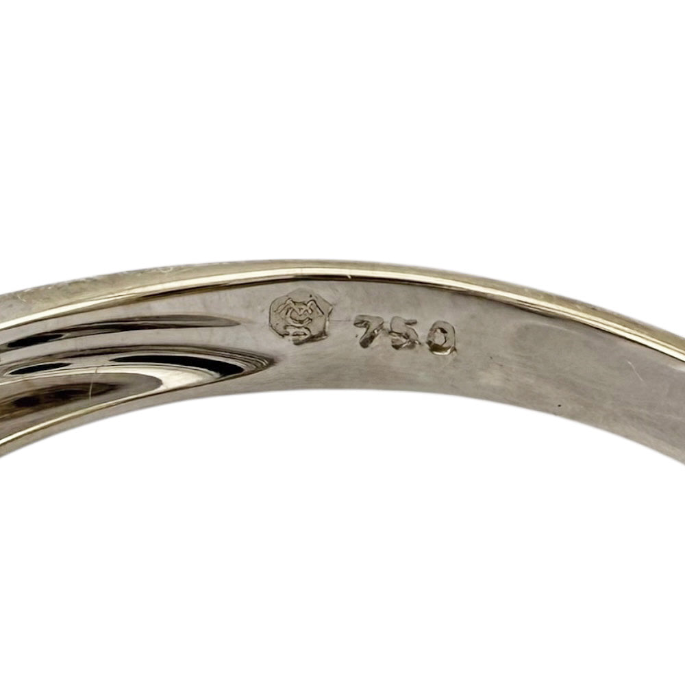 Carrera y Carrera カレライカレラ リング 指輪 12号 18金 K18ホワイト 