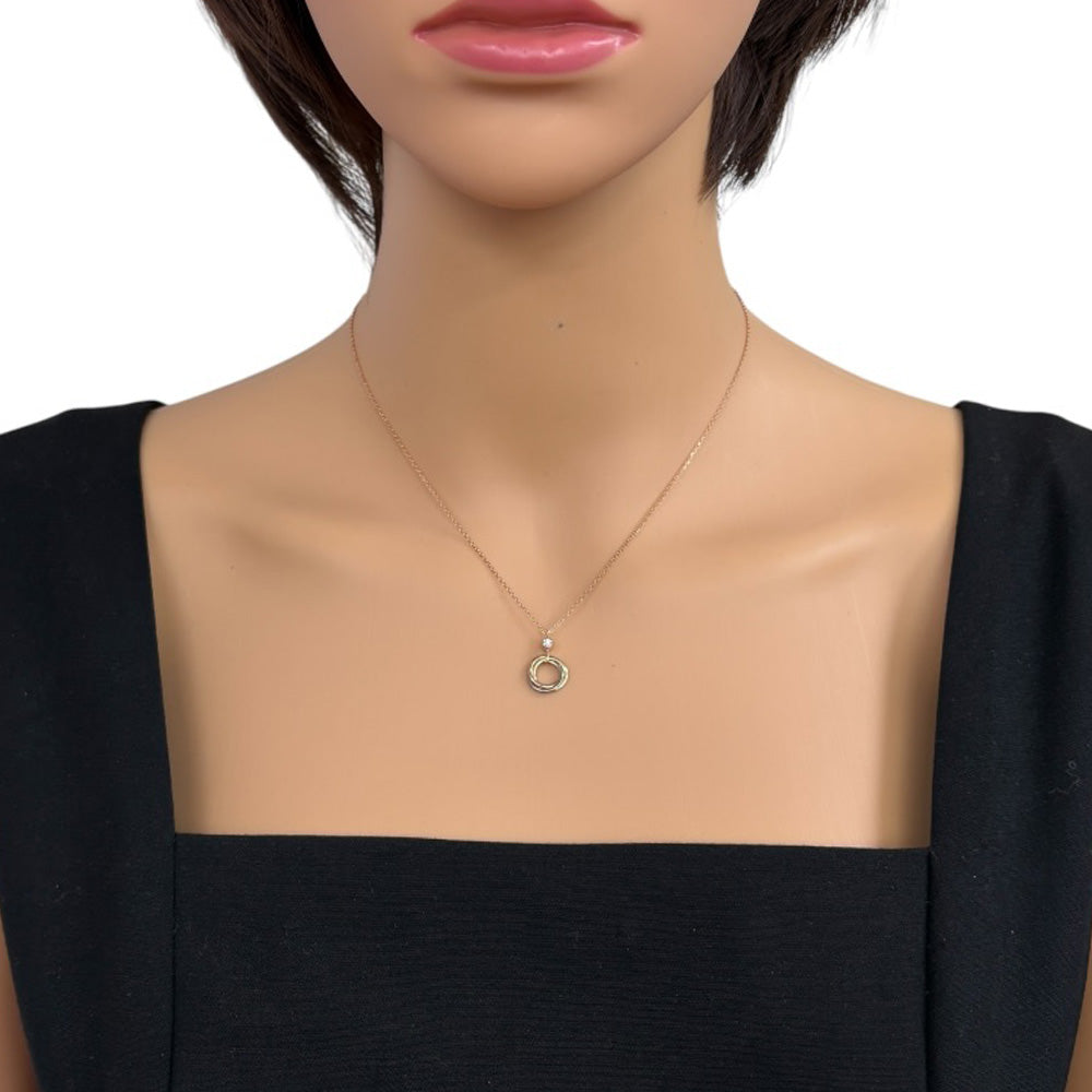 CARTIER カルティエ トリニティ ネックレス 18金 K18ピンクゴールド