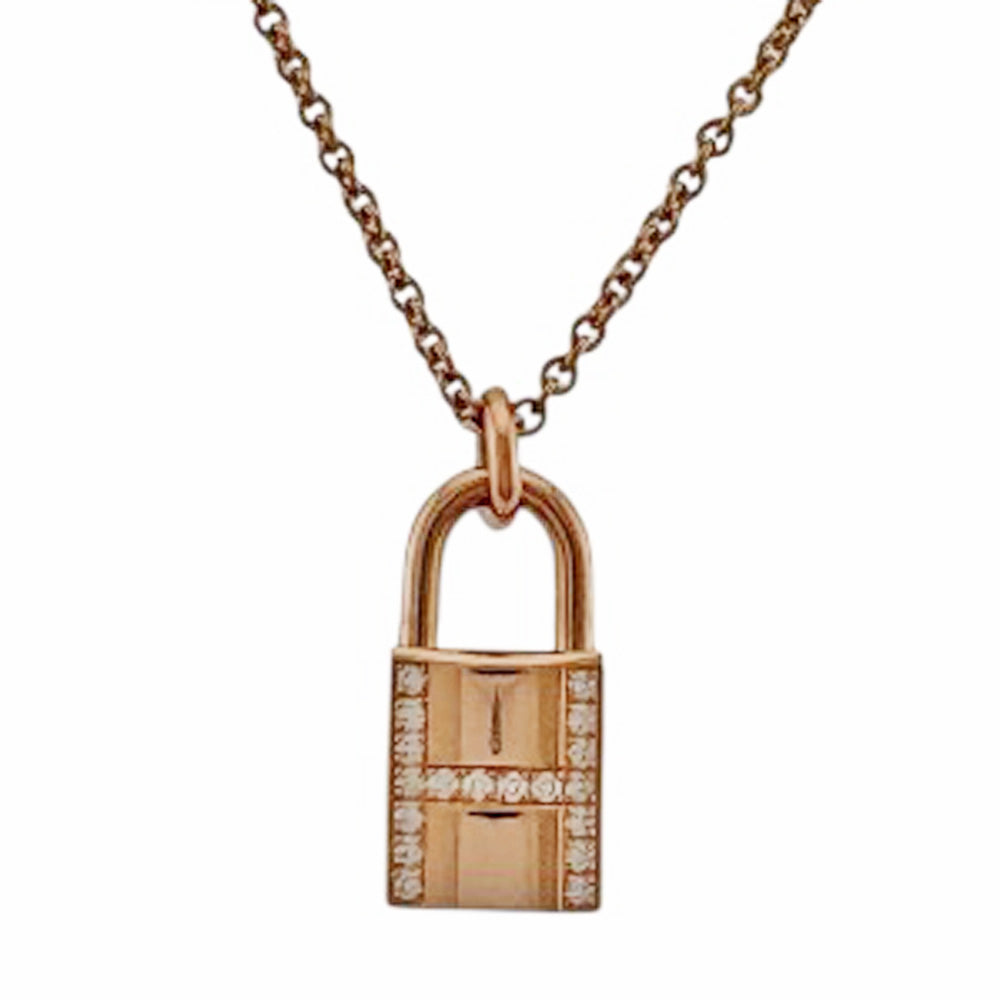 HERMES エルメス アミュレット ケリー カデナス ネックレス 18金 K18