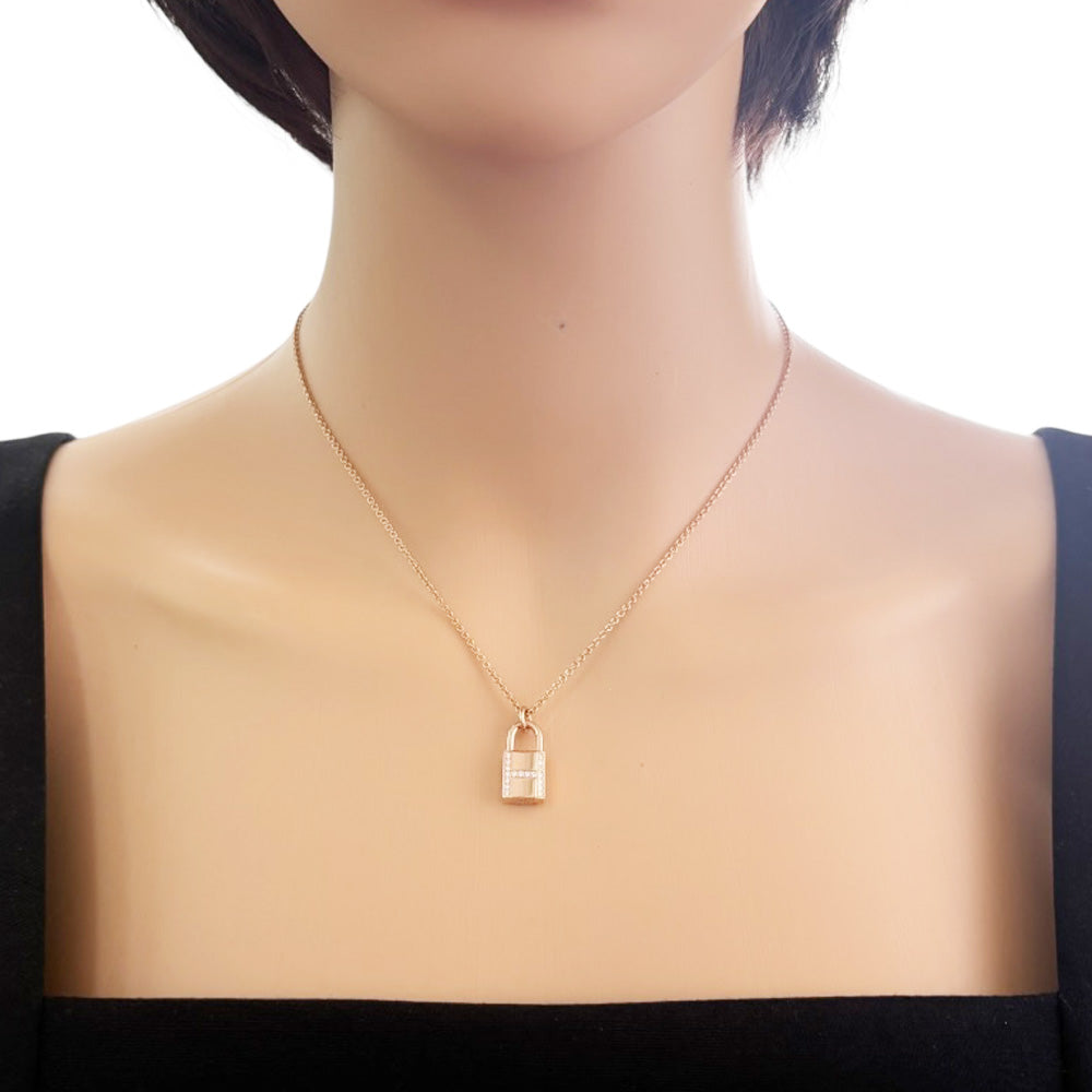 HERMES エルメス アミュレット ケリー カデナス ネックレス 18金 K18
