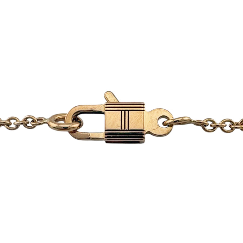 HERMES エルメス アミュレット ケリー カデナス ネックレス 18金 K18