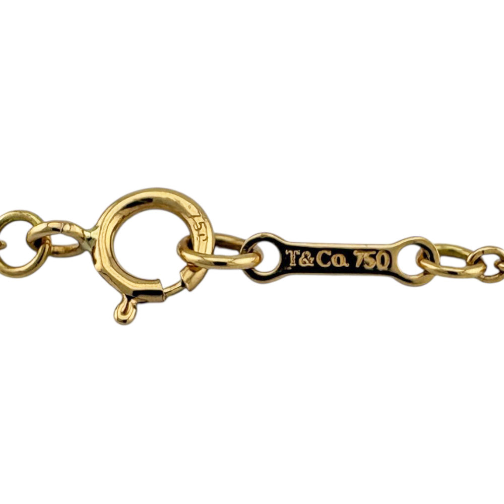 TIFFANY&Co. ティファニー ルーチェ ネックレス 18金 K18イエロー 