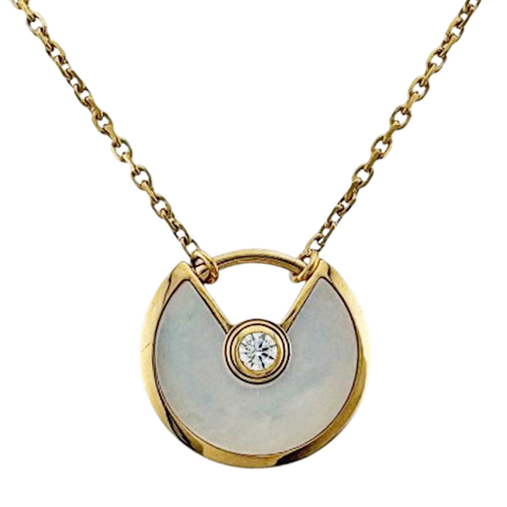CARTIER カルティエ アミュレット ネックレス 18金 K18イエロー