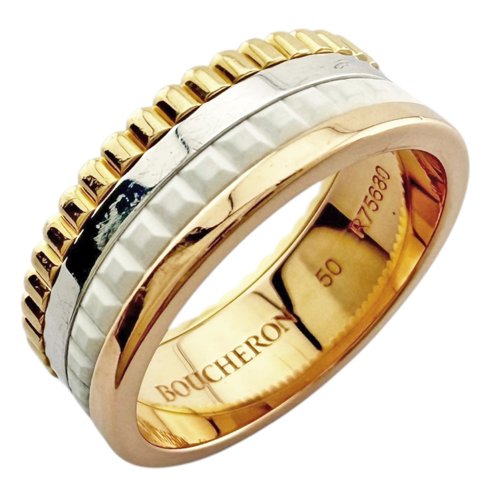 Boucheron ブシュロン キャトルクラシック リング 指輪 10号 18金 K18 