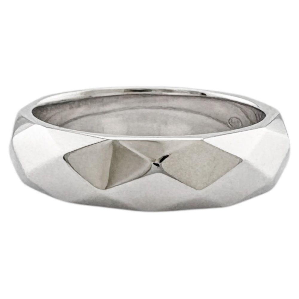 Boucheron ブシュロン ファセット リング 指輪 15号 18金 K18ホワイト