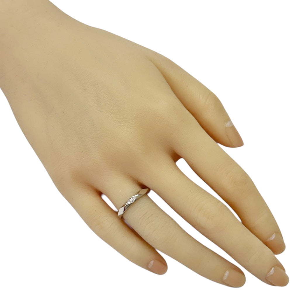 Boucheron ブシュロン ファセット3ダイヤ リング 指輪 11号 Pt950