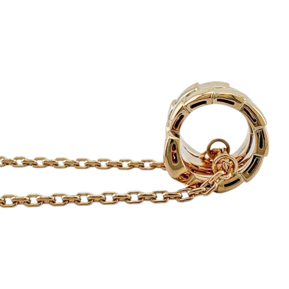 BVLGARI ブルガリ セルペンティ ヴァイパー ネックレス 18金 K18ピンク 