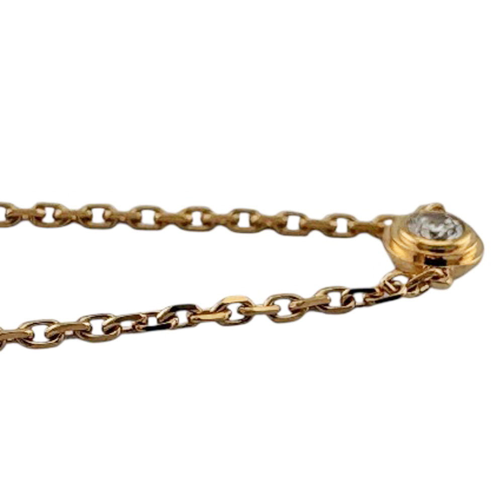 CARTIER カルティエ ダムール XS 0.04ct ブレスレット 18金 K18ピンク