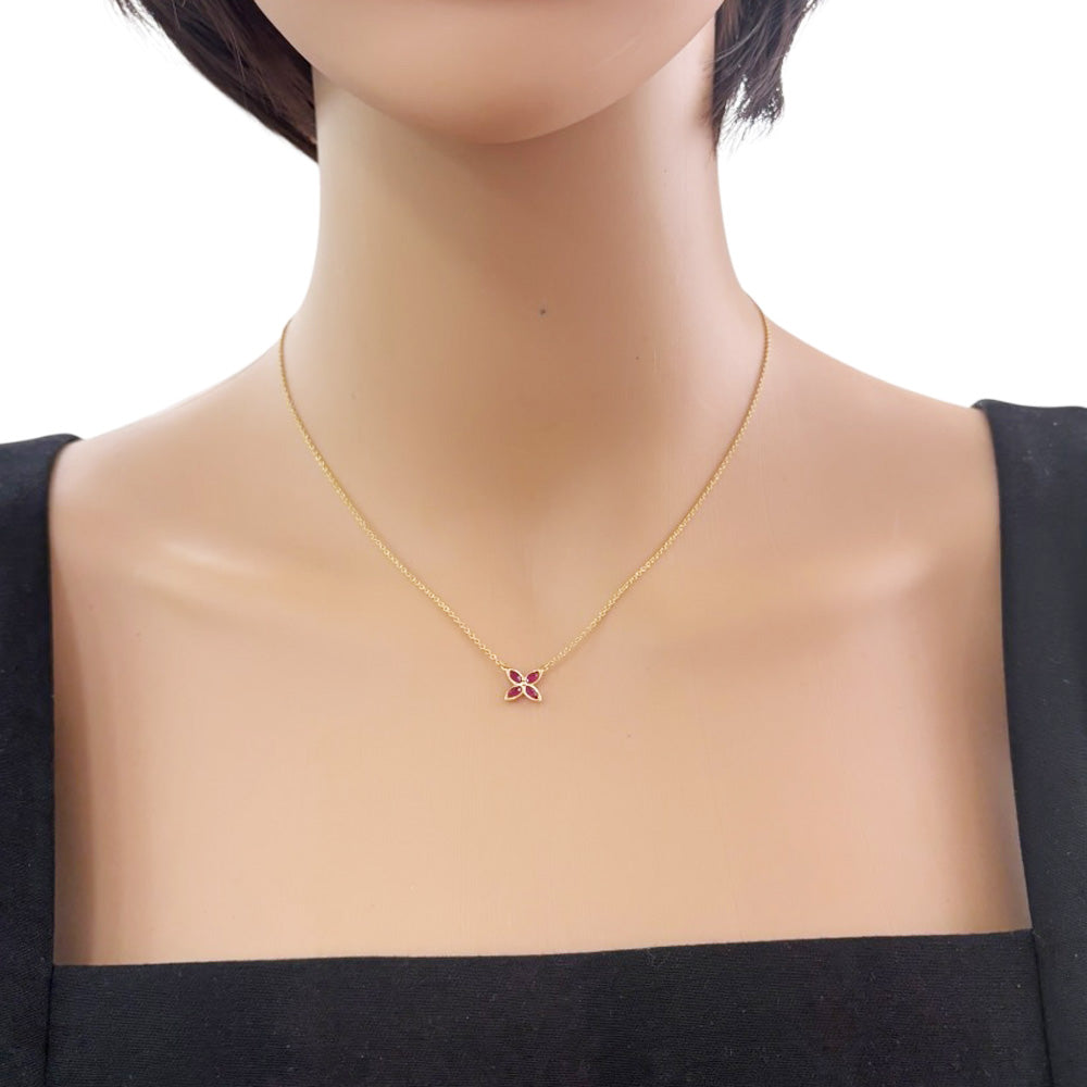 TIFFANY&Co. ティファニー ヴィクトリア ネックレス 18金 K18イエロー