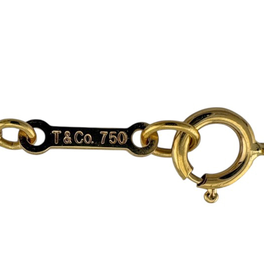 DV8 Wicked Collision 14ポンド中古品 美品 元箱付き TIFFANY&Co. ティファニー ヴィクトリア ネックレス 18金 K18イエロー