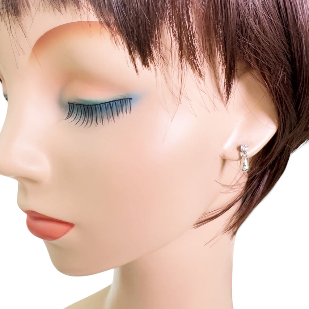TIFFANY&Co. ティファニー ティアドロップ ピアス Pt950プラチナ