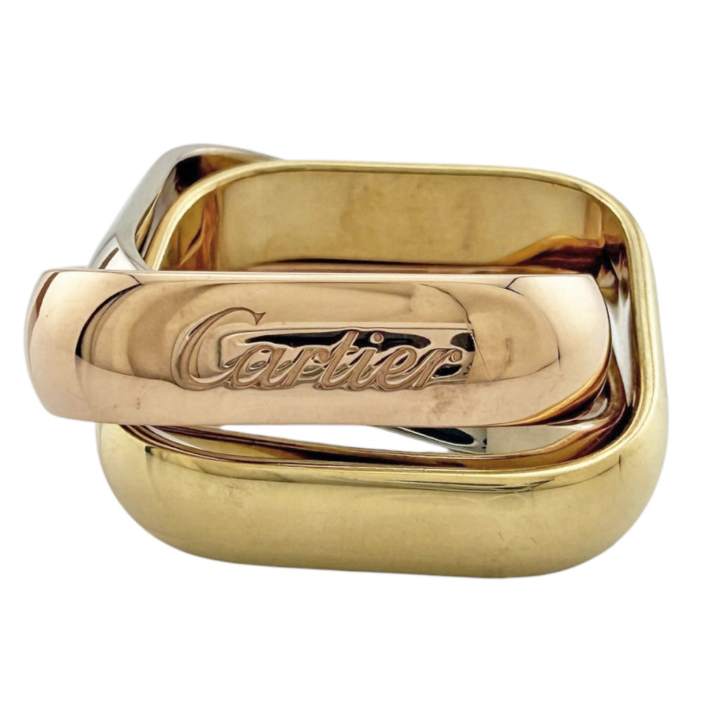 CARTIER カルティエ トリニティ クッション ラージ リング 指輪 -号 18