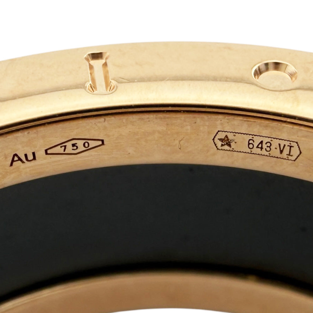 BVLGARI ブルガリ B-zero.1 ビーゼロワン 2バンド リング 指輪 17.5号