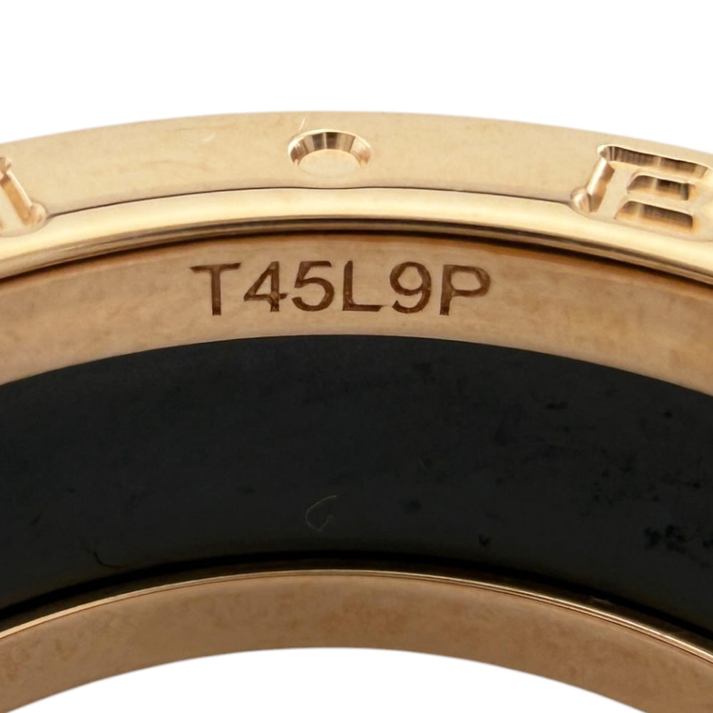 BVLGARI ブルガリ B-zero.1 ビーゼロワン 2バンド リング 指輪 17.5号