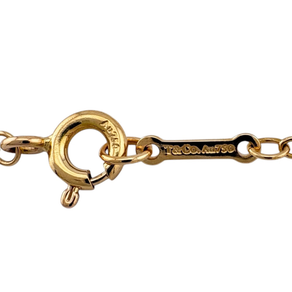 TIFFANY&Co. ティファニー ダブルラビングハート ブレスレット 18金