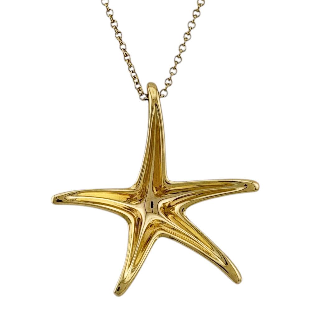 TIFFANY&Co. ティファニー スターフィッシュ ネックレス 18金 K18